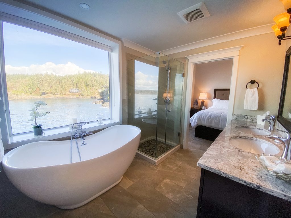 Enjoy forest, coastline, and open Pacific views at SookePoint.